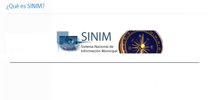 Conozca �Qu� es SINIM!